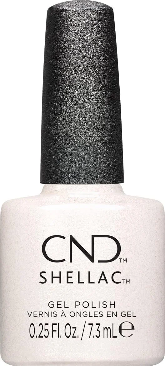 Гель-лак CND Shellac Winter Warrior No. 479 Белый Глиттер, фото №1
