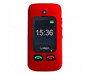 Мобильный телефон бабушка Sigma mobile Comfort 50 Shell Duo Red 4827798212325 synthetic.ua - Фото 1