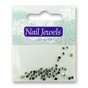 Стрази для нігтів Квадратні кристали акрилові Кристал - Фото 1