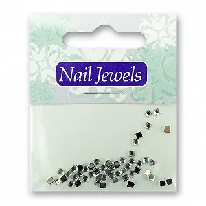 Стразы для ногтей Квадратные кристаллы акриловые Кристалл - Фото 1