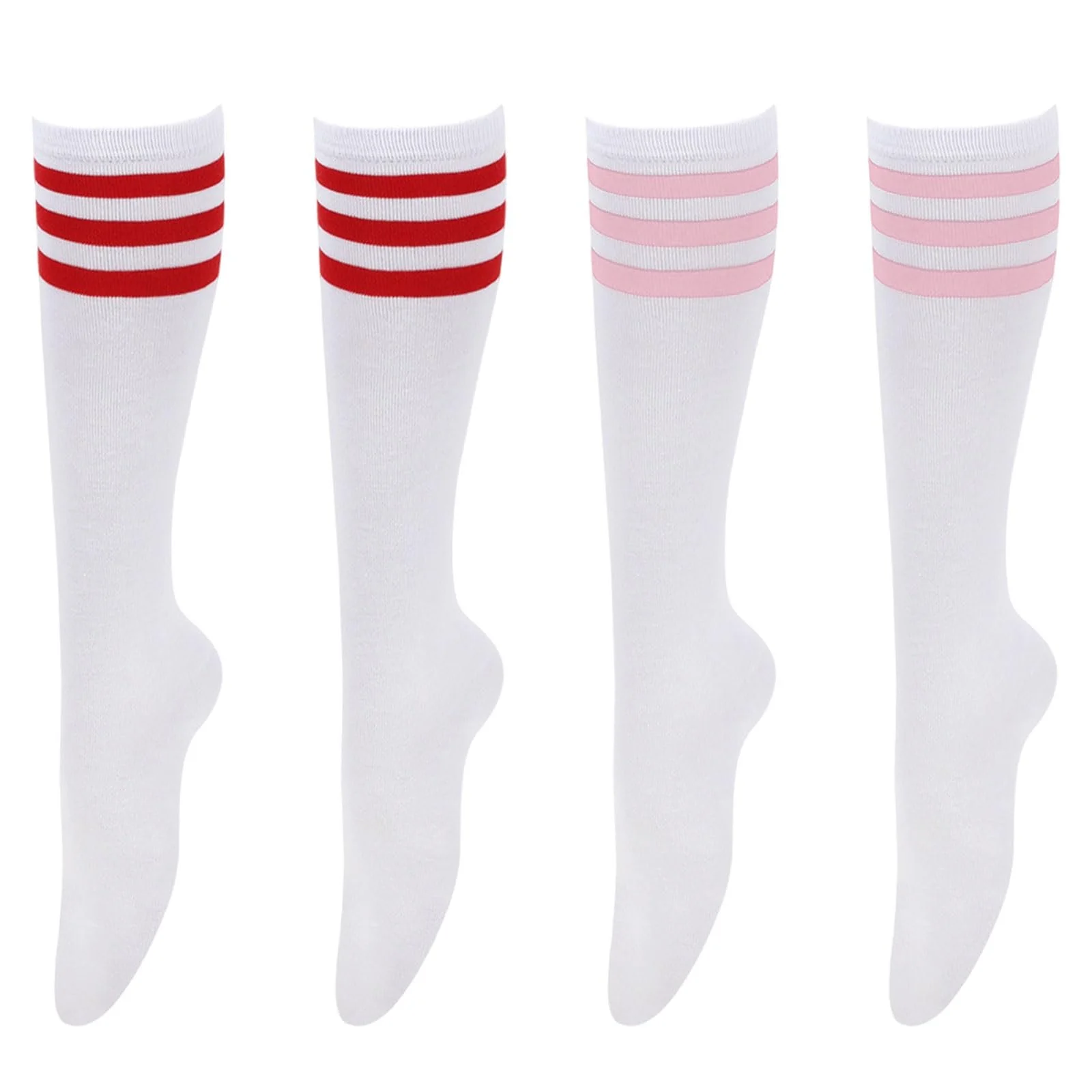 Жіночі гольфи Striped для спорту, 2 пари, фото №1 Жіночі гольфи Striped для спорту, 2 пари, фото №1