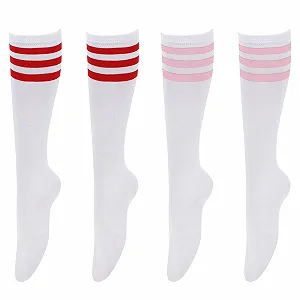 Жіночі гольфи Striped для спорту, 2 пари - Фото 1