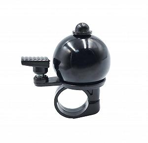 Велосипедный звонок механический A-Bike круглый черный (G00001432) - Фото 1