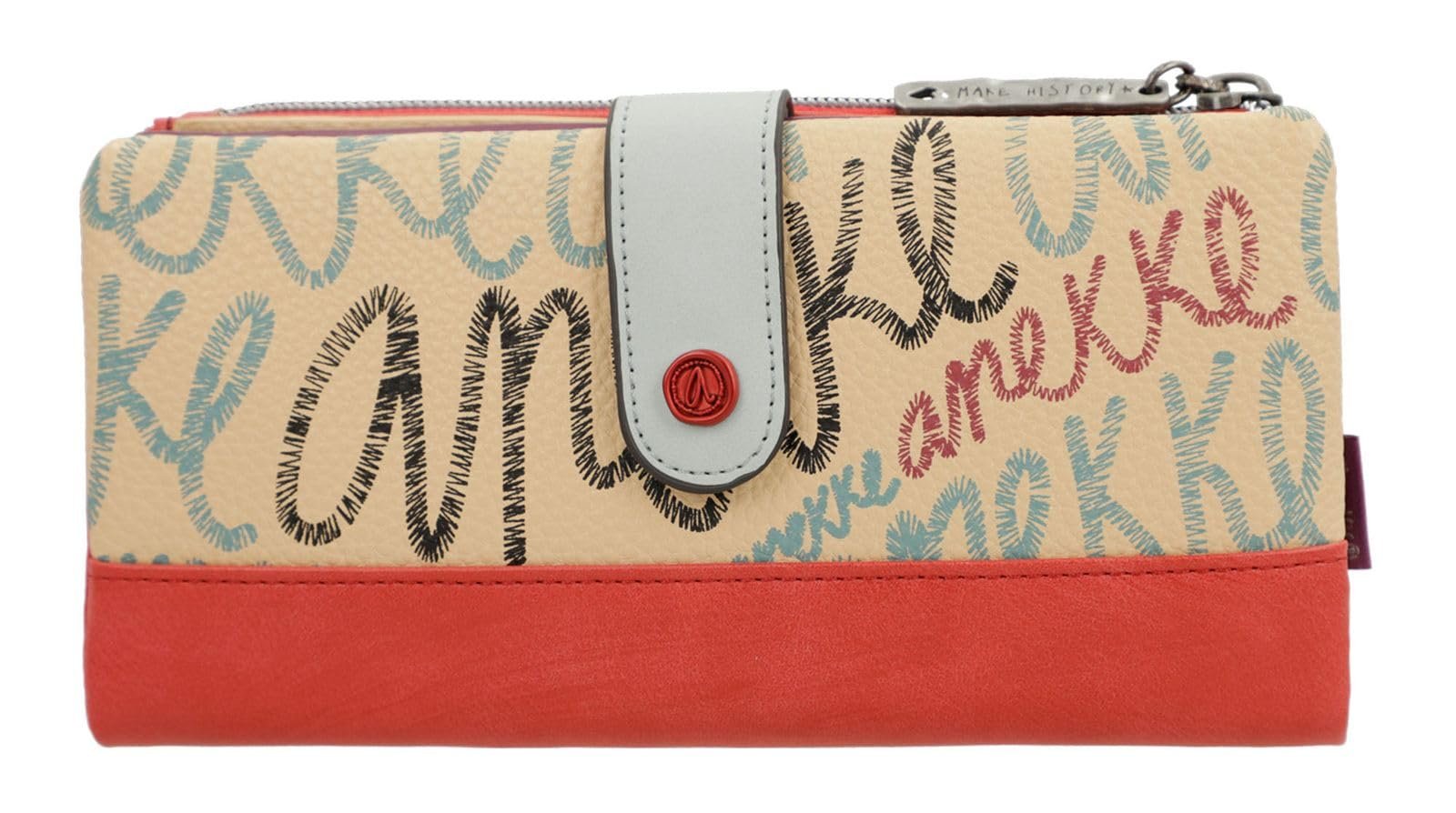 Кошелек Anekke Hollywood Fashion Flexible RFID L Multicoloured, многоцветный, RFID, фото №6