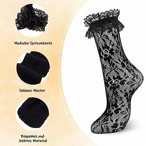 Носки Кружевные (2 пары) synthetic.ua - Фото 1