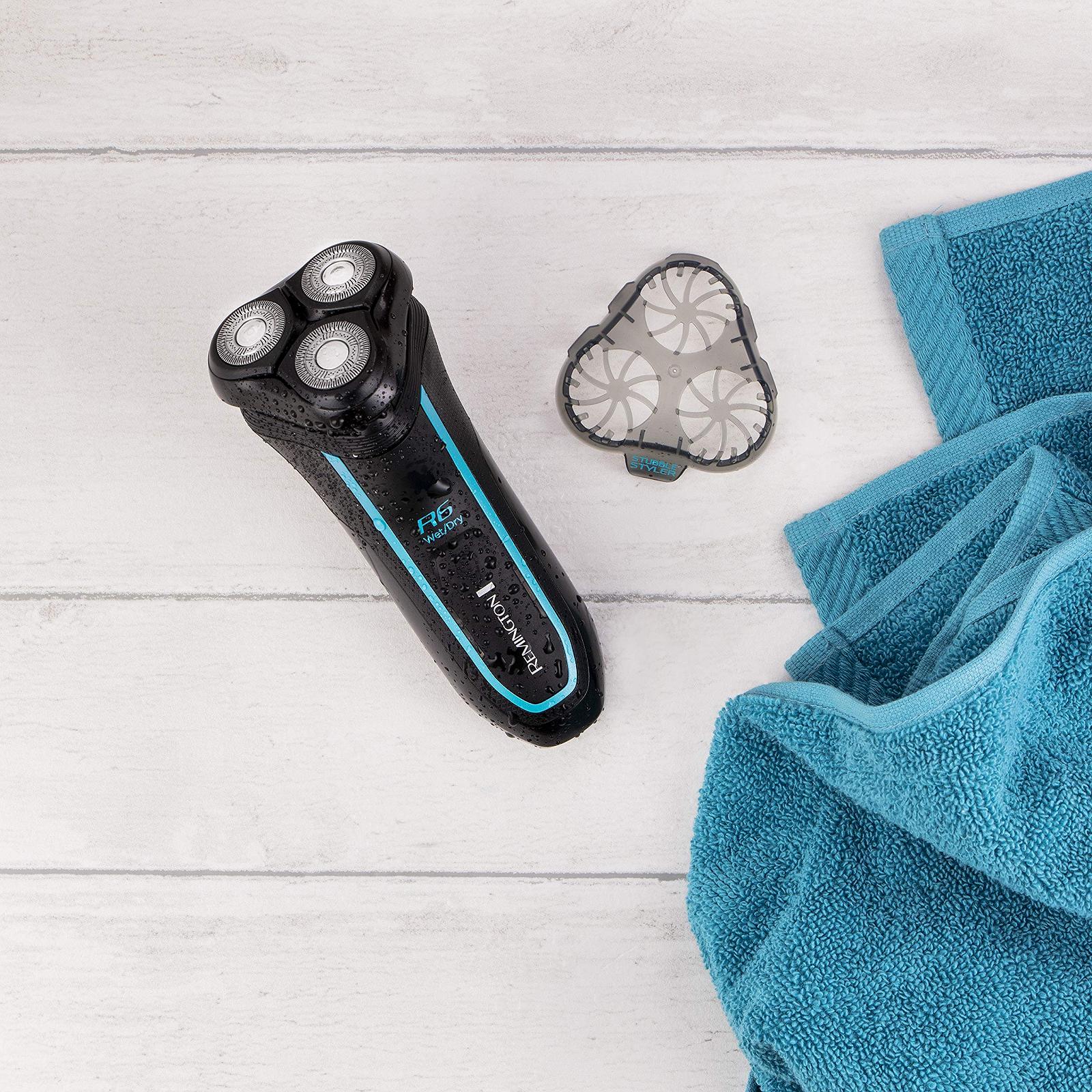 Роторная электробритва Remington R6 Aqua R6000 для сухого и влажного бритья водонепроницаемая аккумулятор 60 мин USB, фото №8 Роторная электробритва Remington R6 Aqua R6000 для сухого и влажного бритья водонепроницаемая аккумулятор 60 мин USB, фото №8