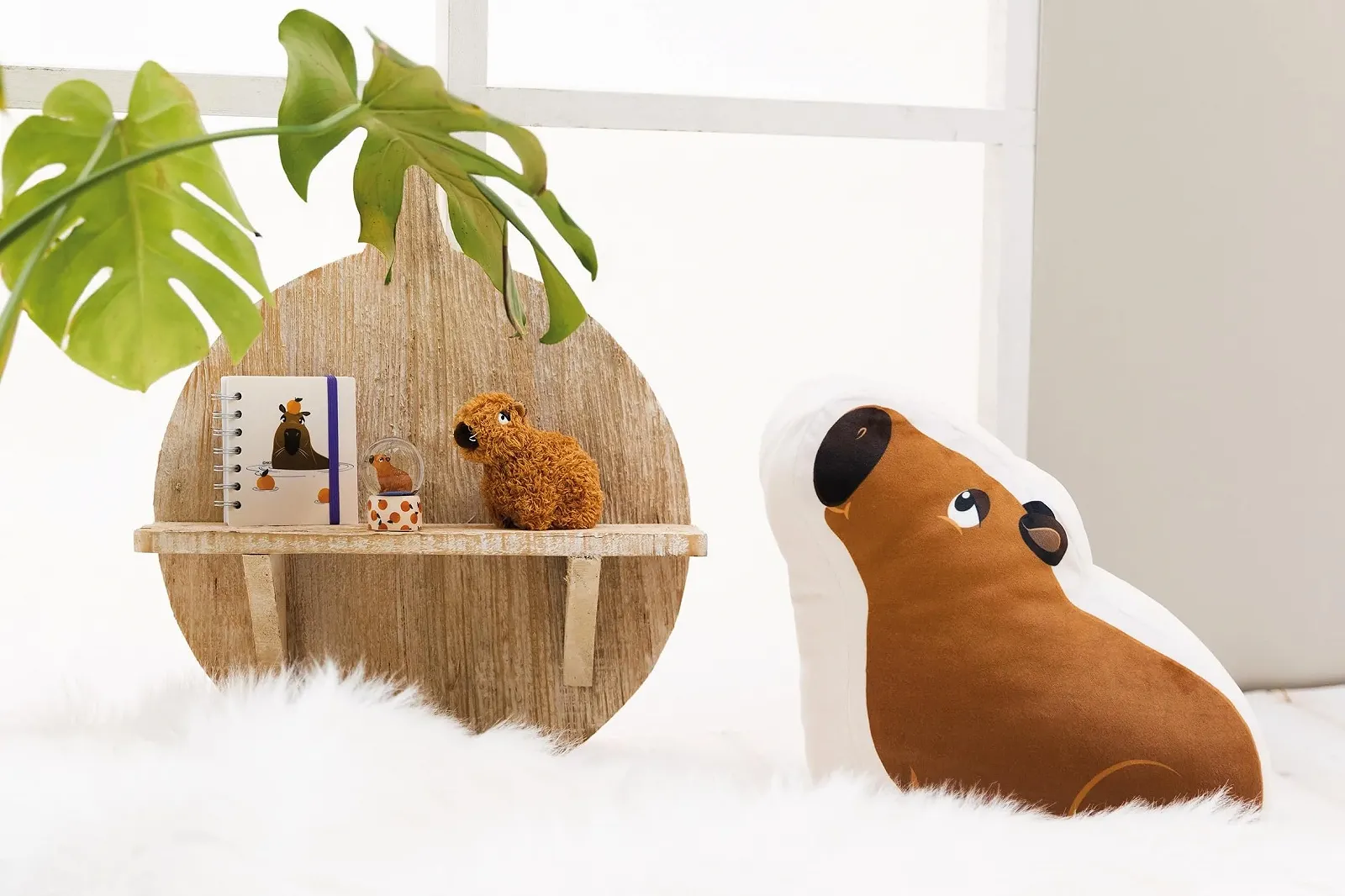 Куля, що трясеться NICI Capybara Happybara Коричнева Скляна сніжна куля, Кулька слюди, фото №5 Куля, що трясеться NICI Capybara Happybara Коричнева Скляна сніжна куля, Кулька слюди, фото №5