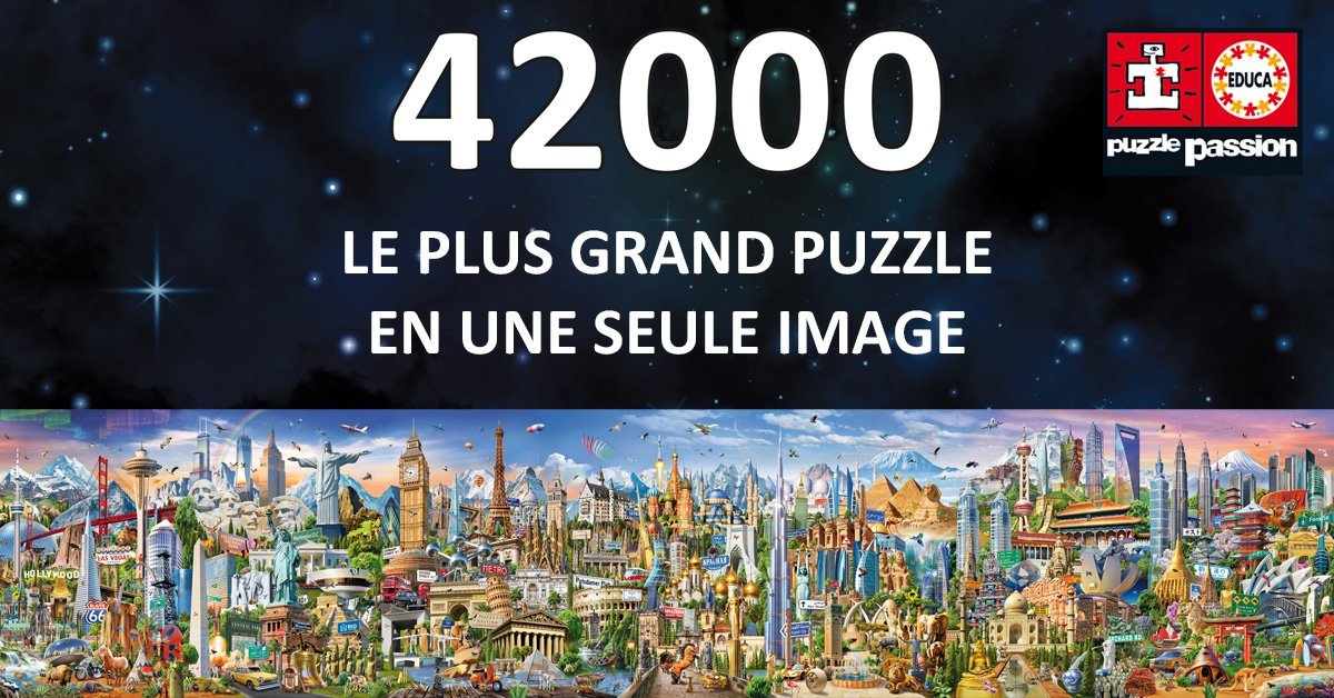 Пазл Educa 42000 World Travel 42000 элементов, фото №4 Пазл Educa 42000 World Travel 42000 элементов, фото №4