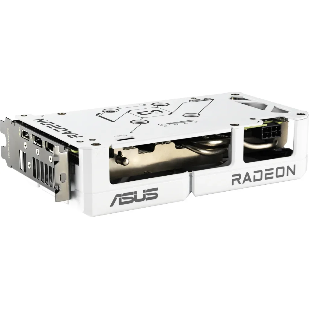 Видеокарта ASUS Radeon RX 9060 XT 16Gb DUAL WHITE OC (DUAL-RX9060XT-16G-WHITE), фото №8 Видеокарта ASUS Radeon RX 9060 XT 16Gb DUAL WHITE OC (DUAL-RX9060XT-16G-WHITE), фото №8