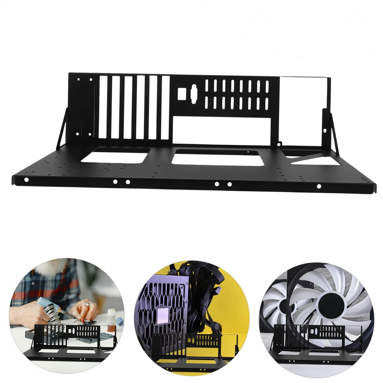 Тримач материнської плати Holibanna Рама посилена Міцна Супер охолодження, фото №8 Тримач материнської плати Holibanna Рама посилена Міцна Супер охолодження, фото №8