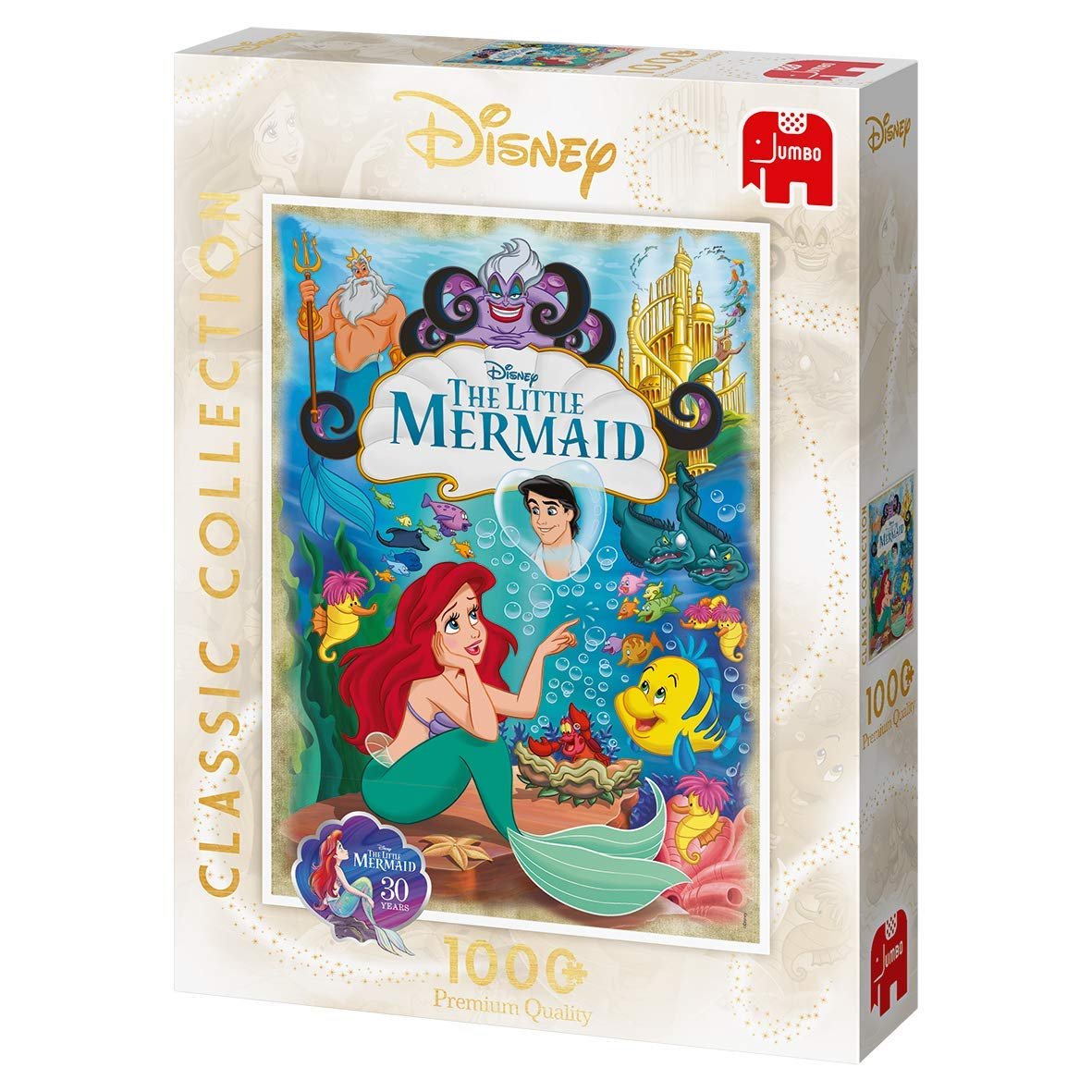 Пазл Disney Classic Collection The Little Mermaid 1000 деталей, фото №2 Пазл Disney Classic Collection The Little Mermaid 1000 деталей, фото №2