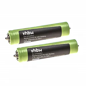 Акумулятор vhbw 2000 2615 2675 2775 199s 199s-1 20B 20s 600 мАг 1.2 В NiMH - Фото 1