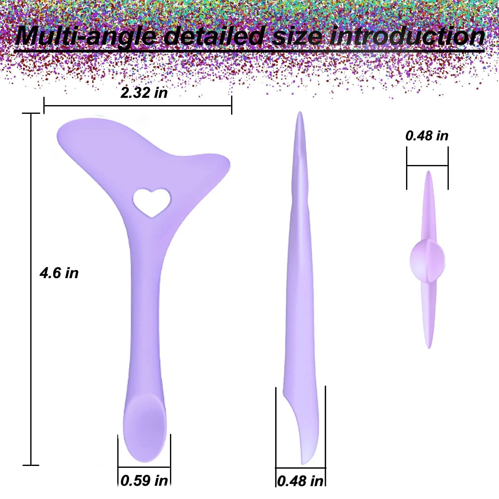 Трафарети для підводки IOSPKKIO Силіконові, фото №2