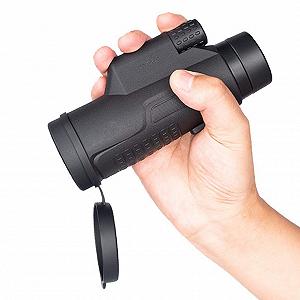 Монокуляр Spacmirrors 9x42 BAK4 Призма Черный synthetic.ua - Фото 1