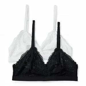 Бюстгальтер трикутної форми Amazon Essentials Stretch Galloonic Lace без підкладки - Фото 1