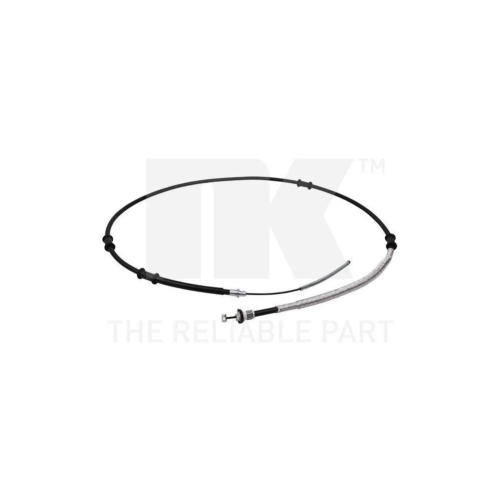 Трос стоянкового гальма NK 9023178 для FIAT OPEL VAUXHALL задній лівий, фото №1