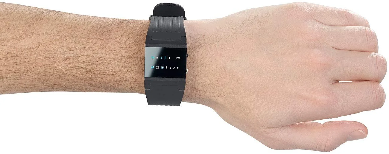 Двійковий Годинник St. Leonhard Future Line з Синім Дисплеєм для Чоловіків, фото №4