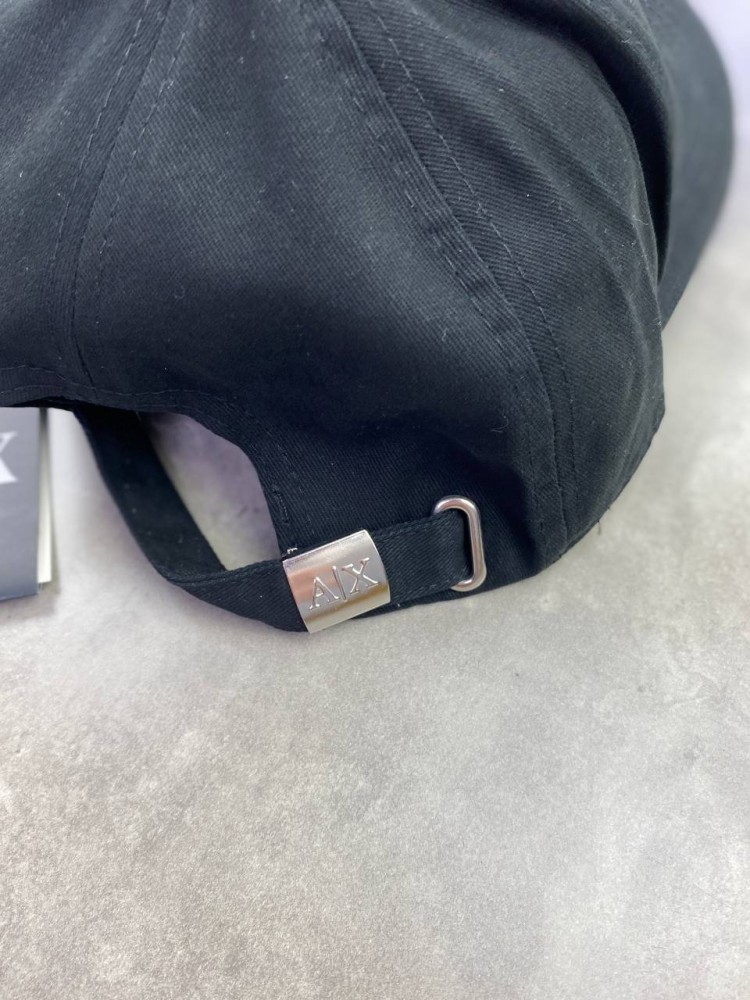 Черная кепка Armani с лого AX gu458, фото №4