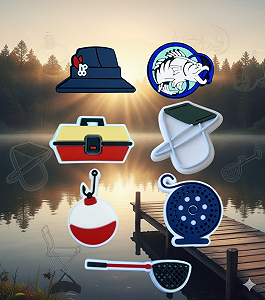 Джибитси рыбалка и отдых, рыболовные аксессуары 7 шт. - Фото 1