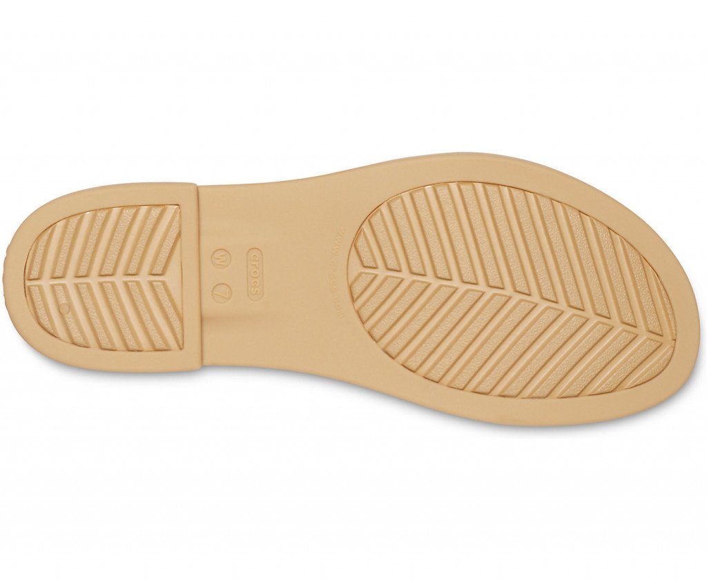 Сандалии Crocs Tulum Open Flat W 206109-1CQ белые, размер 37, фото №4