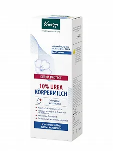 Молочко для тіла Kneipp Derma Protect 10% Urea Без запаху - Медичний догляд за шкірою при атопічному дерматиті - 200 мл synthetic.ua - Фото 1