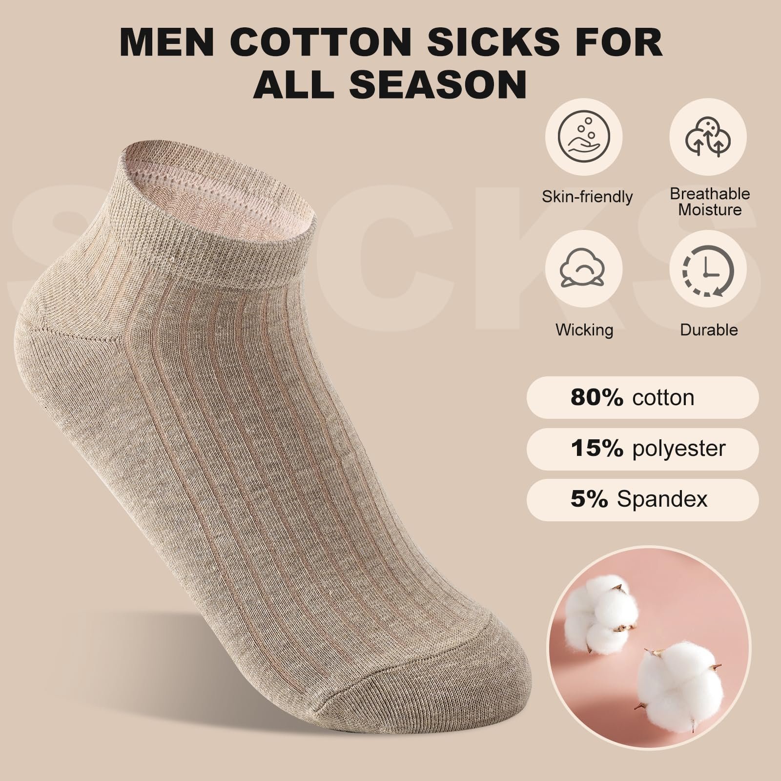 Жіночі шкарпетки Тип Trainer 10 пар, фото №2