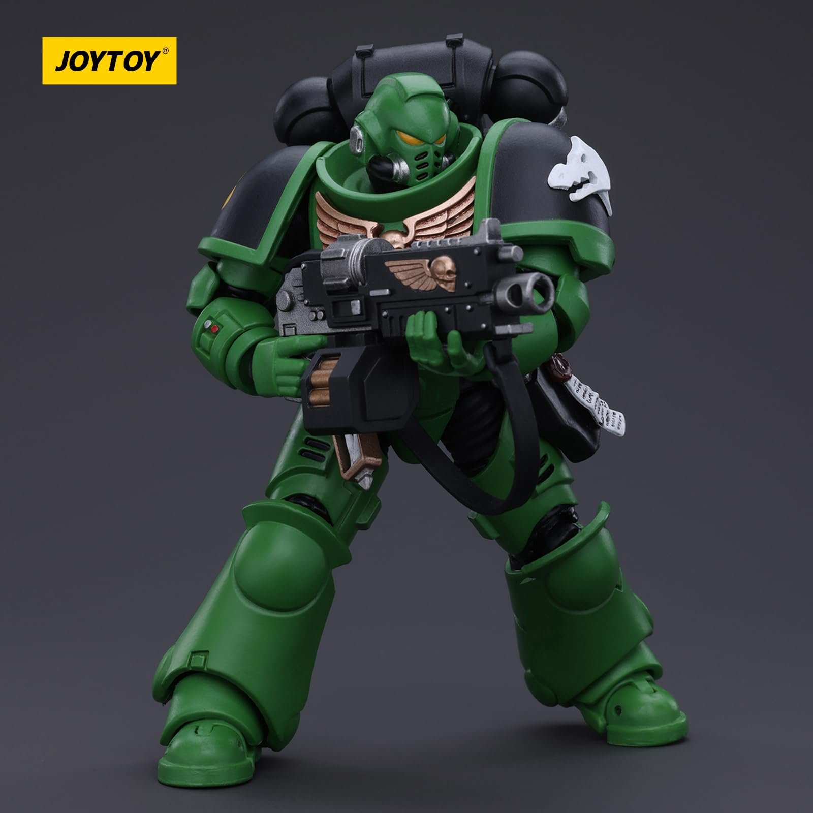 Фигурка Joytoy Warhammer 40k Salamanders Intercessors Brother Haecule 1/18, фото №5