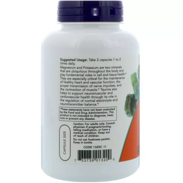 Magnesium amp Potassium Aspartate 120 капсул, фото №3