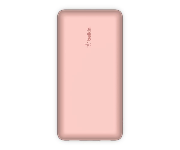 Belkin Портативний зарядний пристрій 20000mAh 15W Dual USB-A USB-C rose gold, фото №1