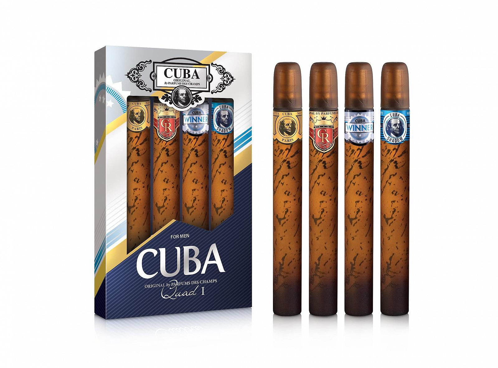 Туалетная вода Cuba Quad I 4 x 35 мл Подарочный набор для мужчин, фото №1