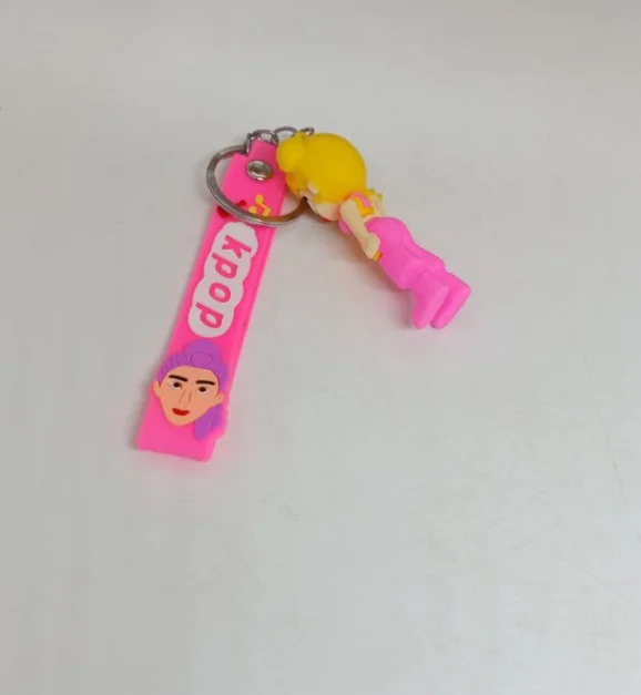 Брелок Кейпоп охотницы на демонов K-Pop Demon Hunters Huntr/x детский на рюкзак, ключи игрушка 7 см Bre_80, фото №2