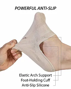 Женские носки Pro Mountain Seamless No Show, набор 6 пар, Тонкие хлопковые подследники synthetic.ua - Фото 1