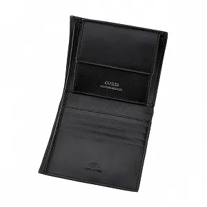 Мужской кошелек GUESS SMMTGNLEA22 Black synthetic.ua - Фото 1