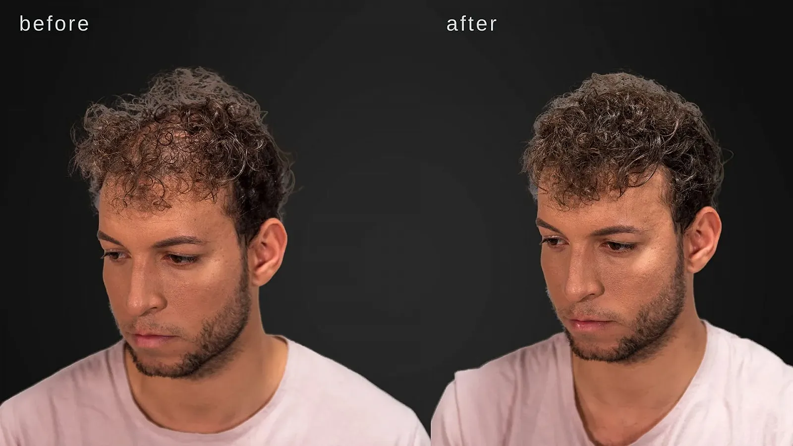 Волокна для загущення волосся LUXE з натуральним кератином Темно-коричневий, фото №7