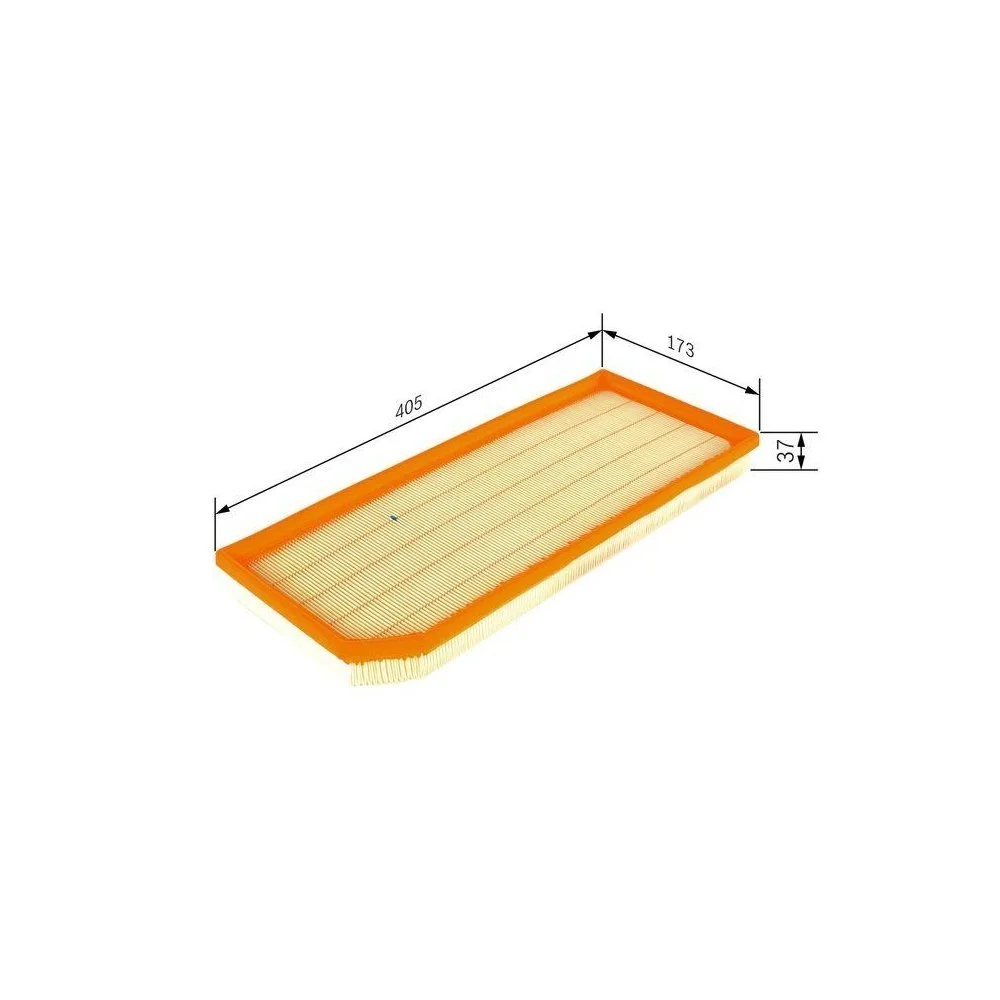 Воздушный фильтр BOSCH 1 457 433 102 для AUDI SEAT SKODA VW KTM, фото №1