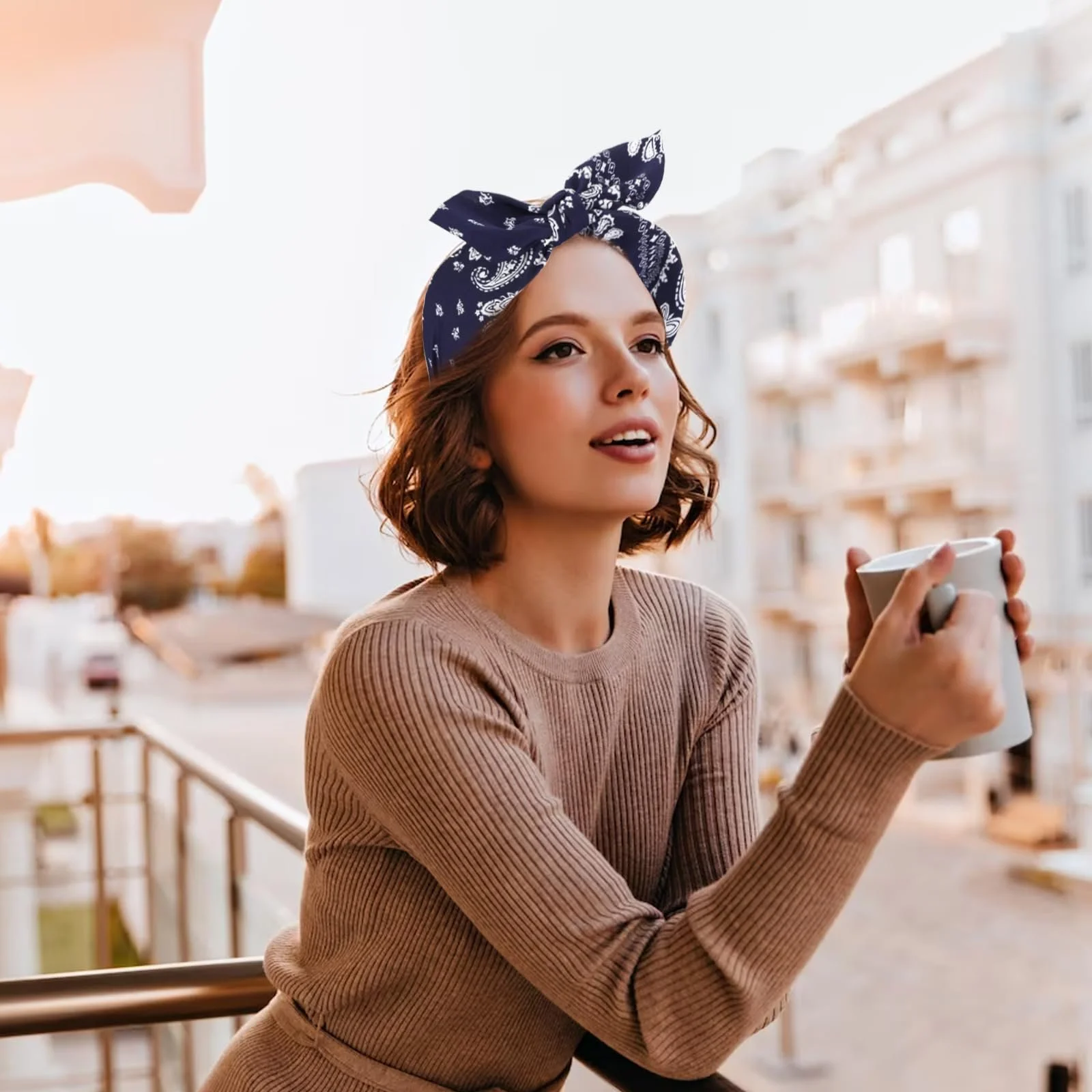 Набор винтажных обручей на голову, фото №6