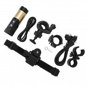 Екшн-камера Sports DV 12MP WiFi IP66 Waterproof 1600mAh Type C 120 Wide Angle Gold - Фото 1