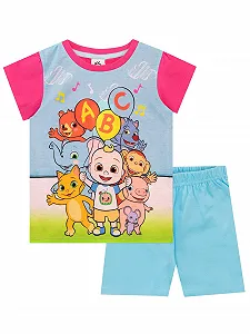 Пижама Cocomelon для девочек - Фото 1