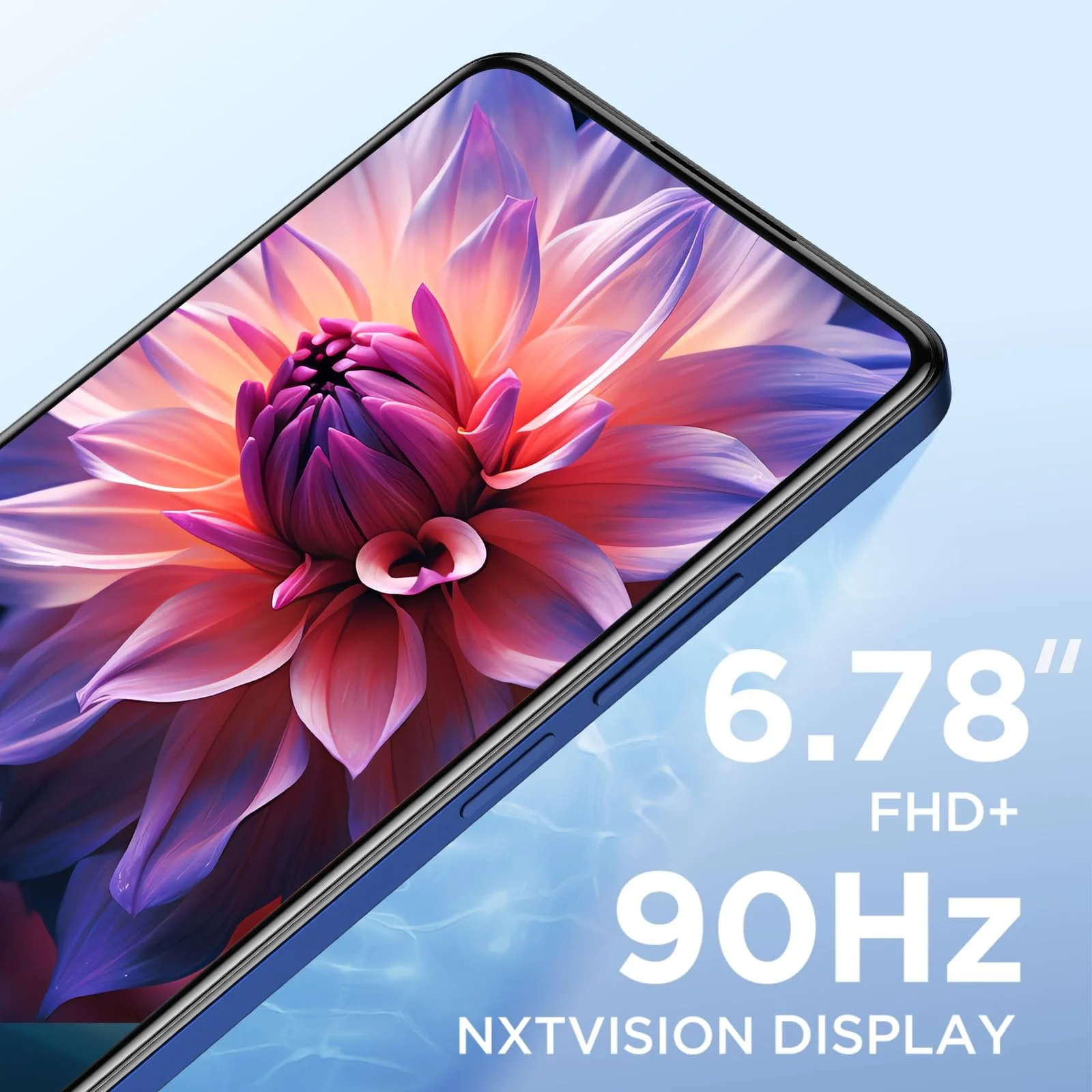 Смартфон TCL 50 SE 6.78 дюйма FHD+ 90 Гц NXTVISION 4/128 ГБ 50 Мп 5010 мАг 33 Вт Midnight Blue, фото №3 Смартфон TCL 50 SE 6.78 дюйма FHD+ 90 Гц NXTVISION 4/128 ГБ 50 Мп 5010 мАг 33 Вт Midnight Blue, фото №3
