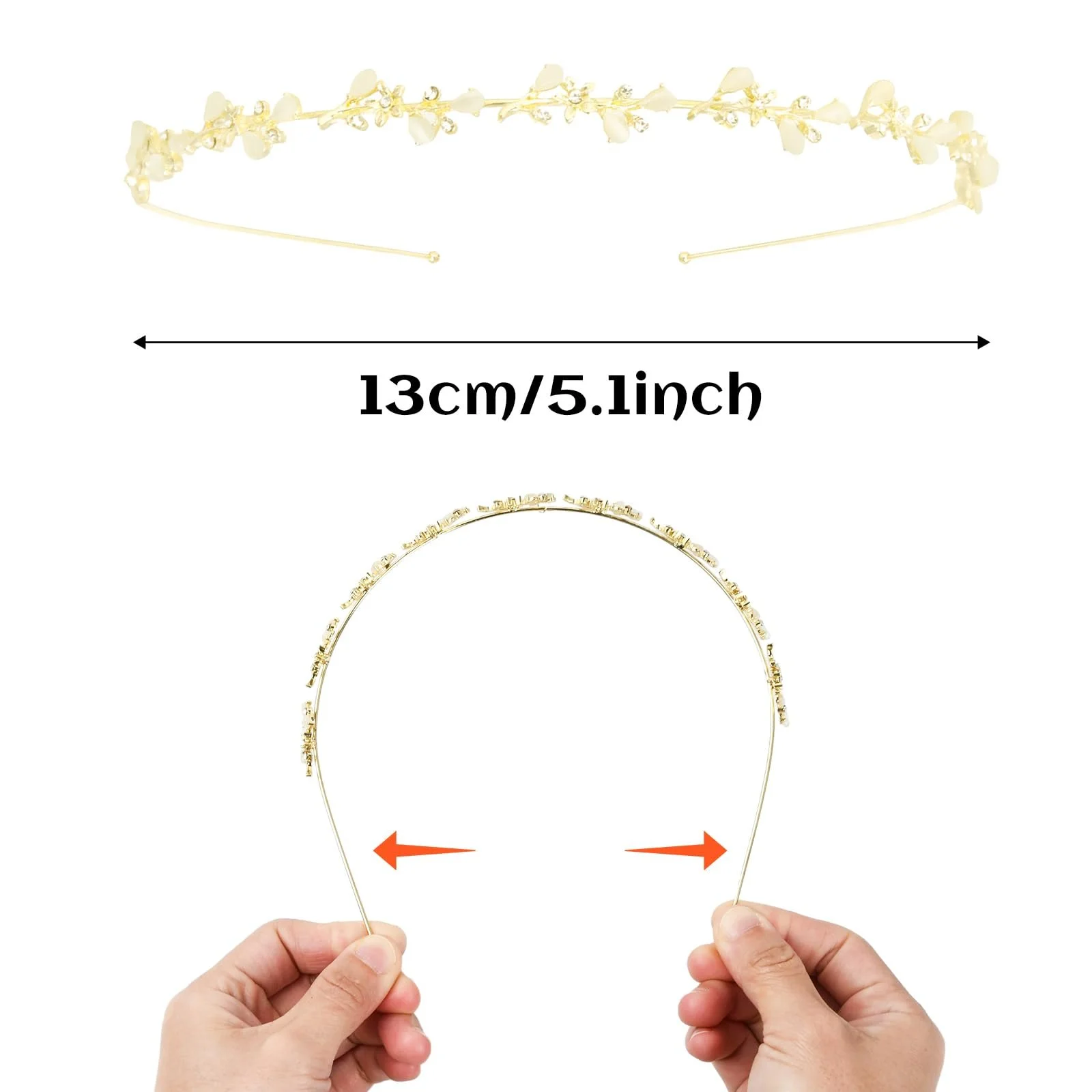 Золотой обруч для свадьбы, фото №2