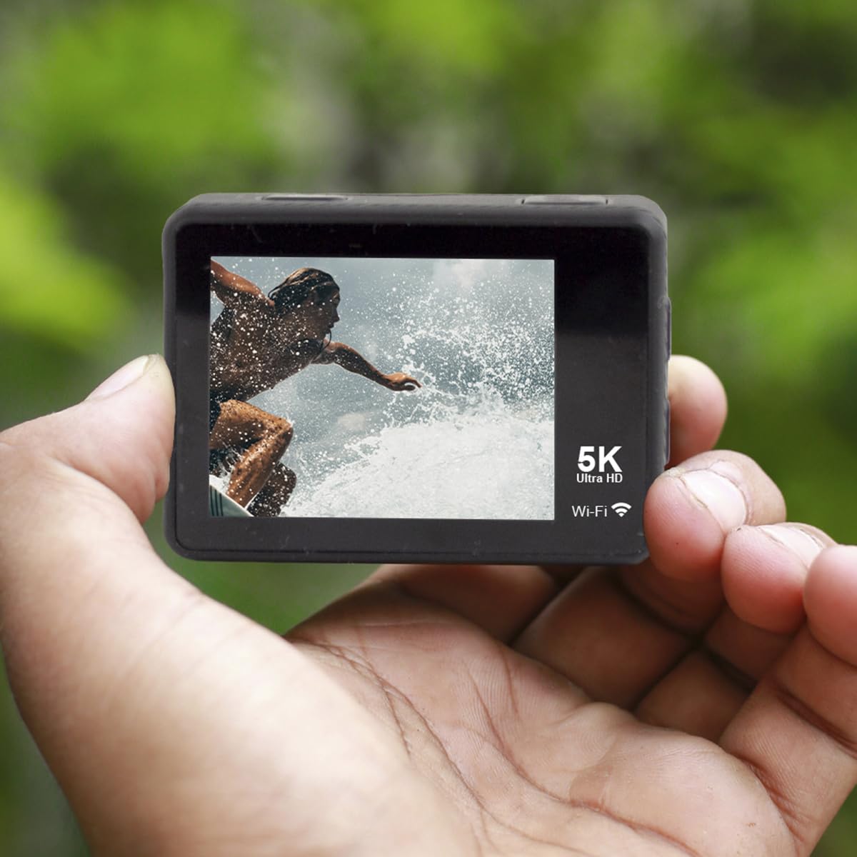 Камера PRIXTON DV800 Спортивная 5K Dual-Display WiFi мобильное приложение оптический стабилизатор, фото №2 Камера PRIXTON DV800 Спортивная 5K Dual-Display WiFi мобильное приложение оптический стабилизатор, фото №2