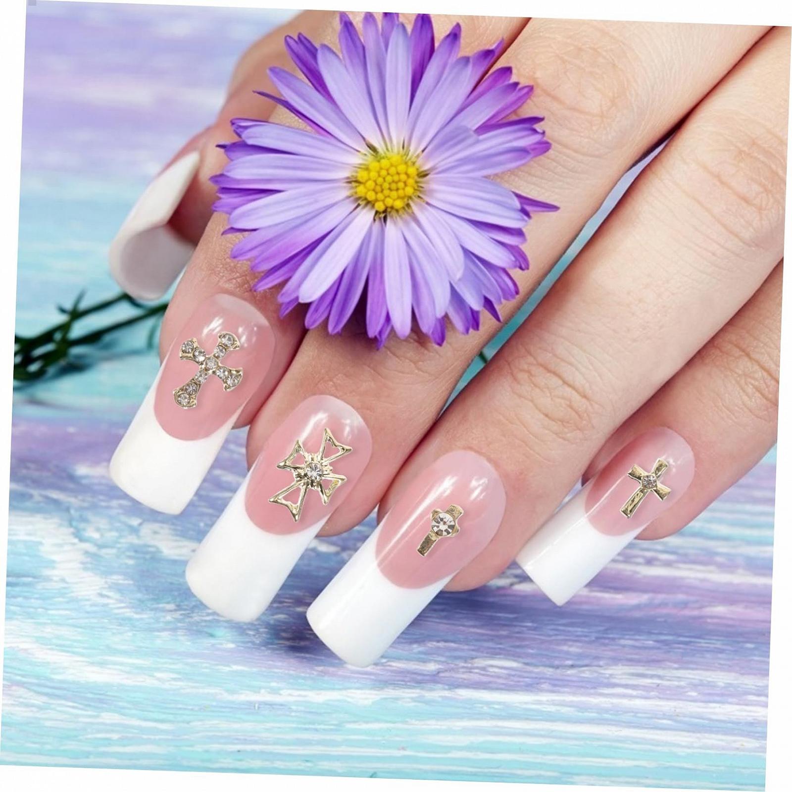 Украшение для ногтей Крест Готический FOMIYES, 80 штук, фото №4