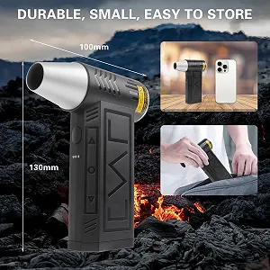 Акумуляторний повітродувка  100 000 об/хв 3 швидкості 4000 мАг x 2 synthetic.ua - Фото 1