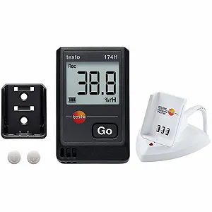 Комплект вимірювання температури та вологості Testo 174Н Чорний ціна на synthetic.ua - Фото 1 Комплект вимірювання температури та вологості Testo 174Н Чорний synthetic.ua - Фото 1