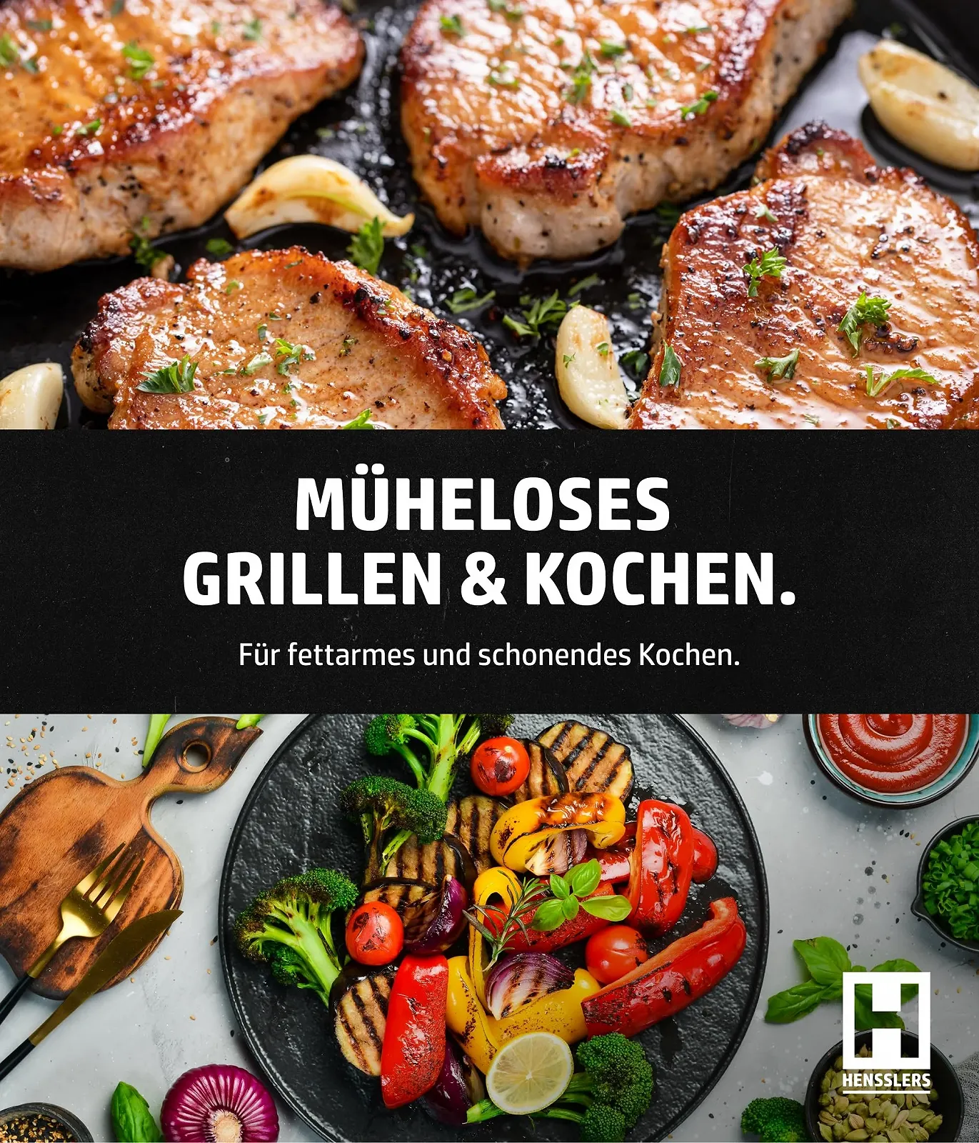 Сковорідка-Wok HENSSLERS® 30 см Нержавіюча сталь та алюміній, фото №3 Сковорідка-Wok HENSSLERS® 30 см Нержавіюча сталь та алюміній, фото №3