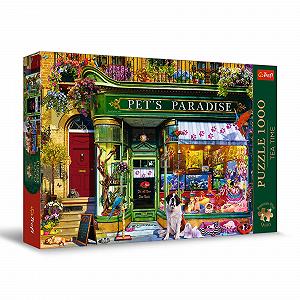 Пазли Trefl Premium Plus Quality Tea Time Animal Paradise 1000 елементів - Фото 1