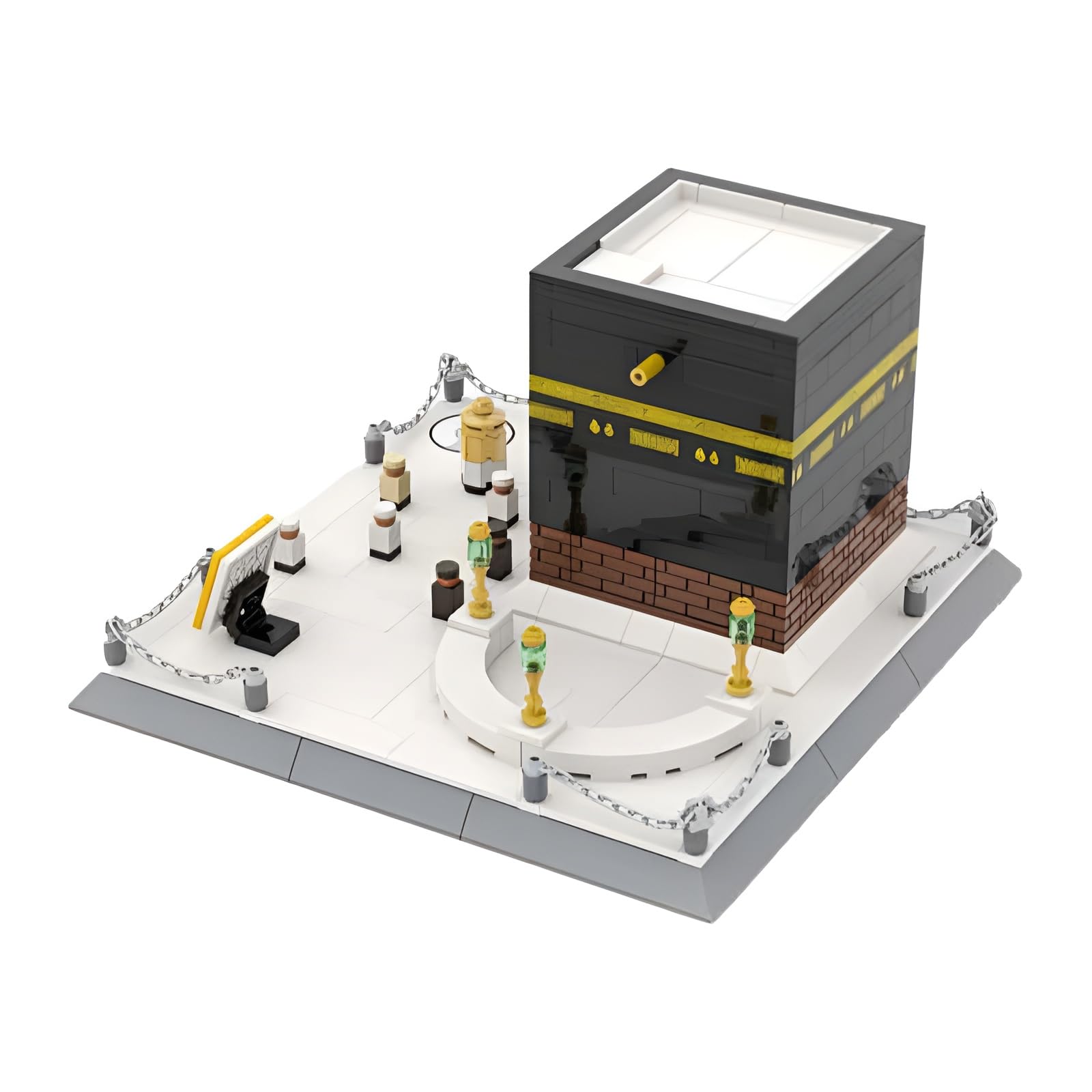 Блоки Fuleying Mosque Kaaba of Mecca 446 штук модельна іграшка, фото №3