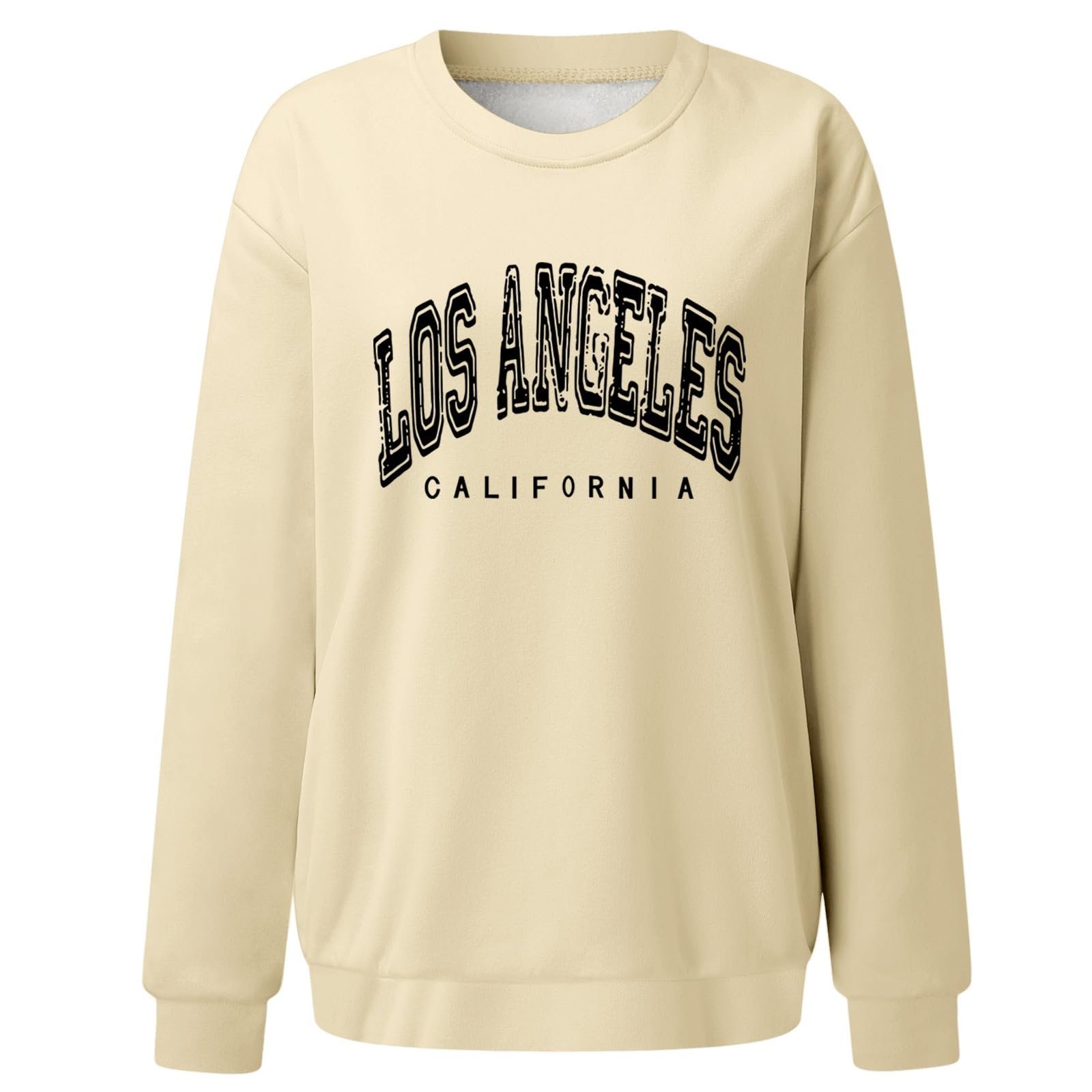 Жіночий світшот Los Angeles Letter Print Fashion, фото №4 Жіночий світшот Los Angeles Letter Print Fashion, фото №4