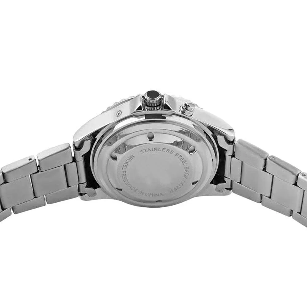 Годинник чоловічий MAUJOY з голосовим сповіщенням часу та дати, радіокерований, шкіряний ремінець, регульований, фото №6