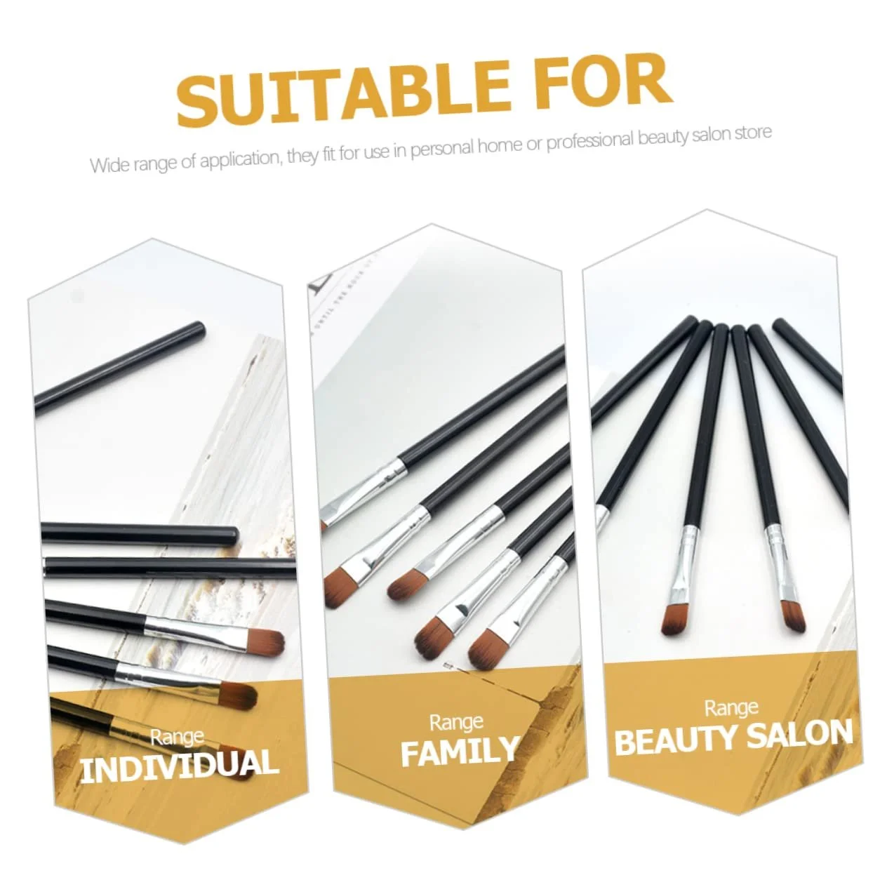 Пензлі Magiclulu для Тіней, Пудри, Тональної основи, фото №6